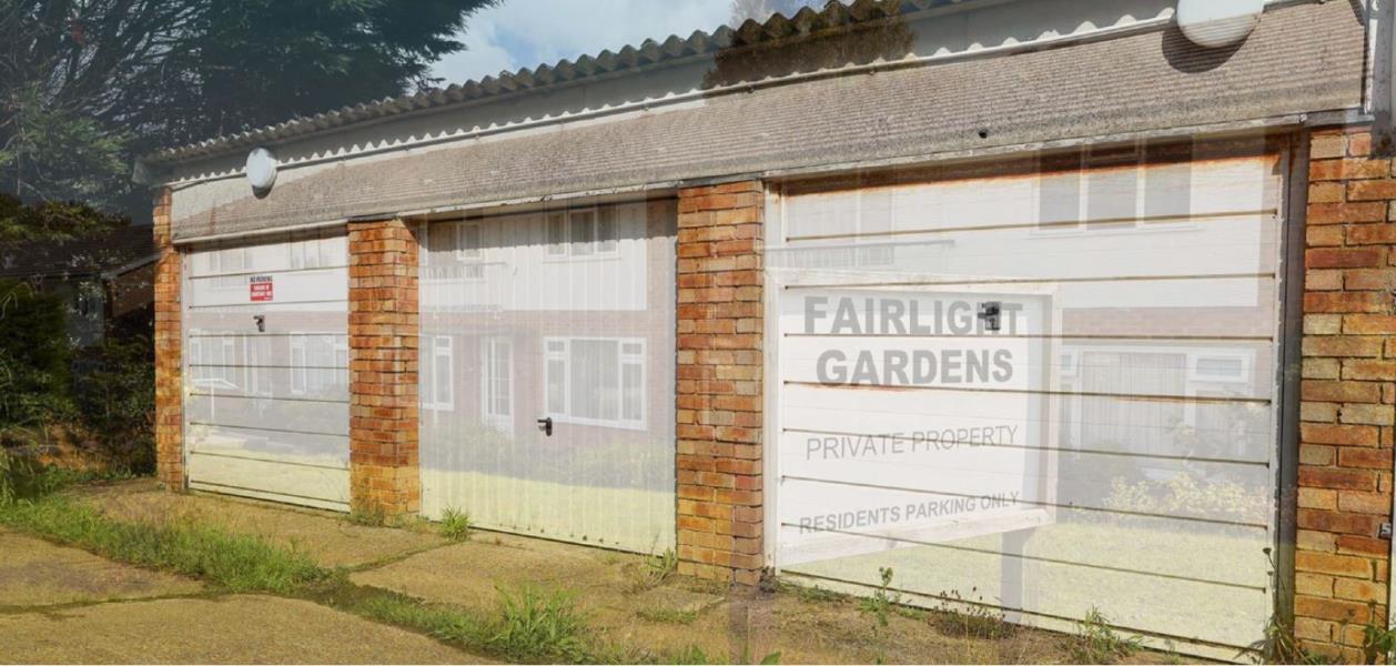 Fairlight Gardens, Garage, Fairlight Gardens, East Sussex, Hastings, Fairlight